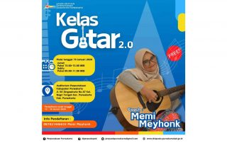Kelas Gitar Disipusda Purwakarta TPBIS