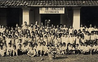 Foto Gedung Hollansche Chinese School (sekarang Gedung Perbekalan Angkatan Darat), 1935