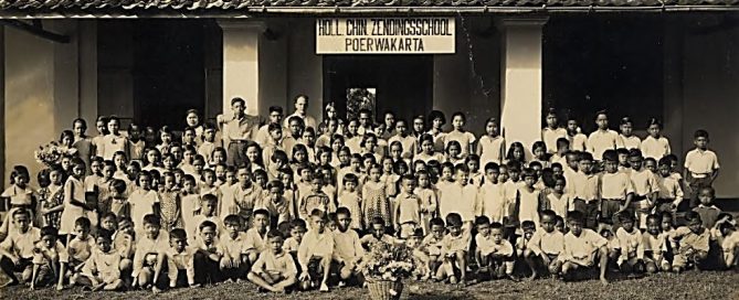 Foto Gedung Hollansche Chinese School (sekarang Gedung Perbekalan Angkatan Darat), 1935