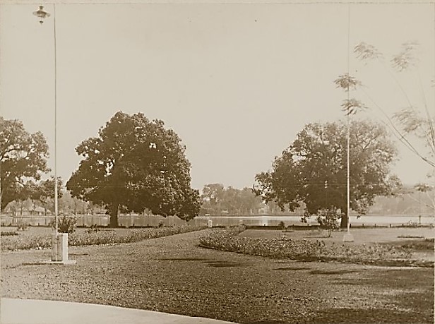 Foto Situ Buleud, Purwakarta dari hasil foto udara tahun 1928