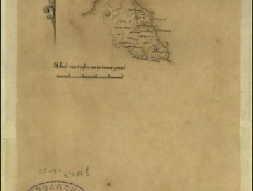 Peta Cikao A 0054, Koleksi Frederik de Haan, Arsip Nasional Republik Indonesia