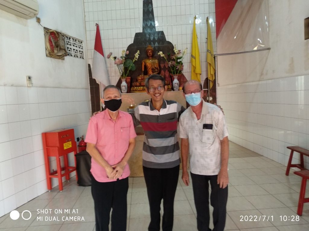 R.M.A. AHMAD SAID WIDODO bersama Koh Nata Prasaja dan Koh Rahmat Sanjaya