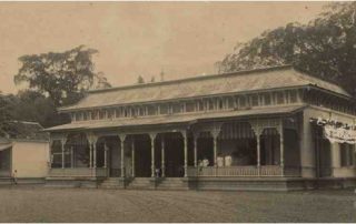 Foto Gedung Karesidenan Karawang di Purwakarta 1911