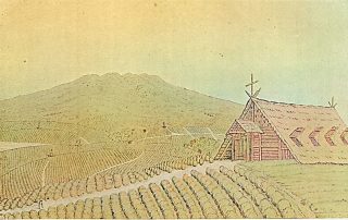 Gambar Perkebunan Teh dan Pabrik Teh Pertama di Wanayasa dan Hindia Belanda 1836