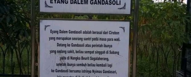 Makam Eyang Dalem Gandasoli