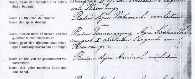 Salah Satu Arsip Kuno Purwakarta