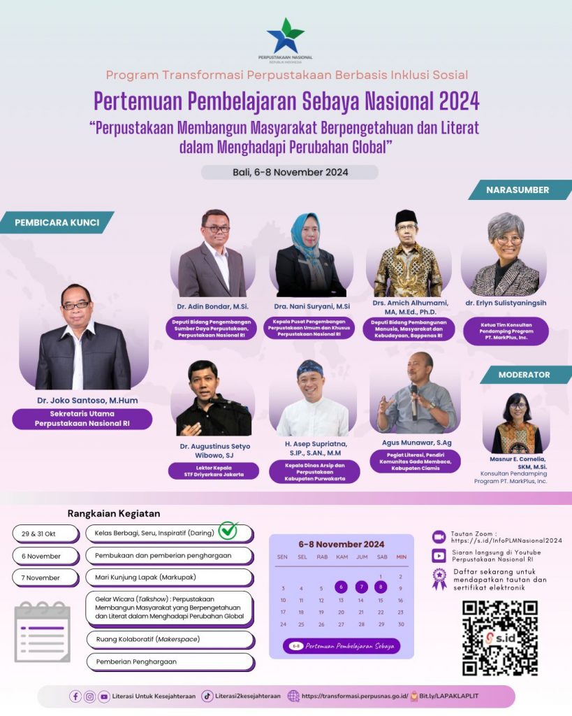 Pertemuan Pembelajaran Sebaya Nasional di Sanur Bali 2024