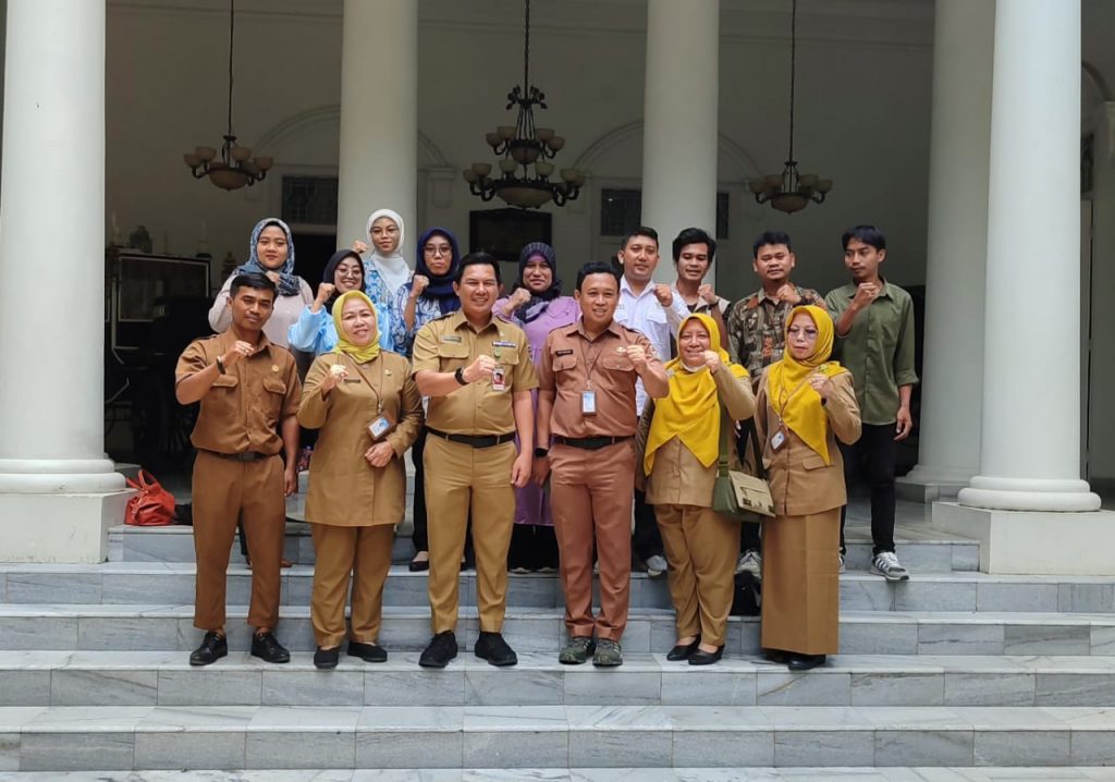 Perpusdes dan TBM Audiensi dengan Sekda Purwakarta