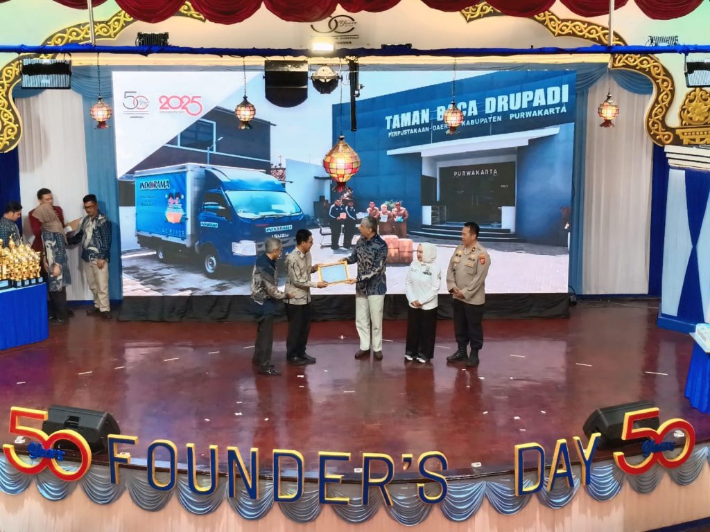 Dinas Arsip dan Perpustakaan pada Indorama Founders Day