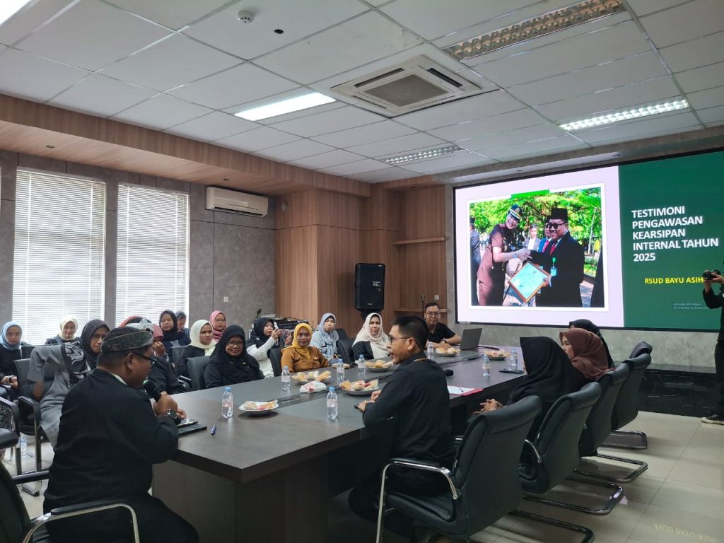 Verifikasi Tindak Lanjut Pengawasan Kearsipan di RSUD Bayu Asih