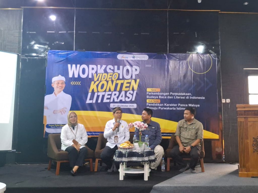 Pembahasan Video Konten Literasi Bersama Narasumber