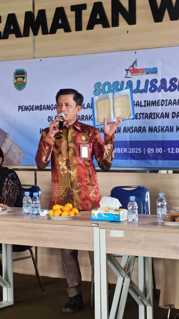 Kepala Dinas Arsip dan Perpustakaan Kabupaten Purwakarta Aan S.Pd.I., K.P., M.S.I