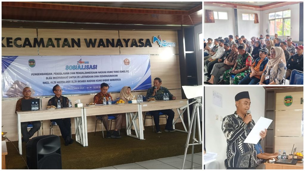 Peserta Kegiatan Sosialisasi Naskah Kuno