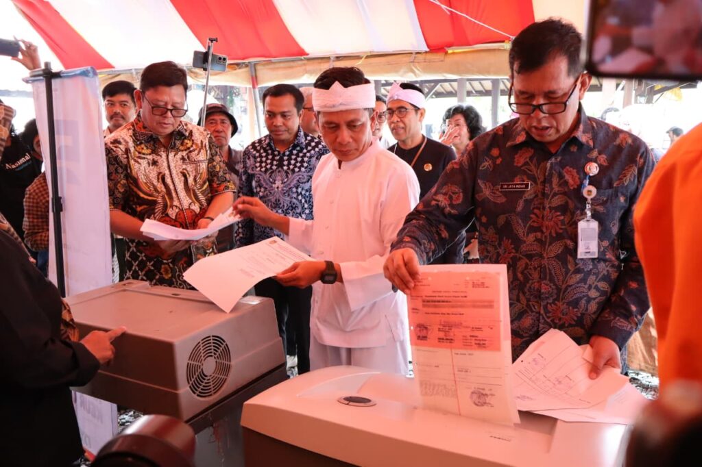 Pemusnahan Arsip Perangkat daerah di Kabupaten Purwakart