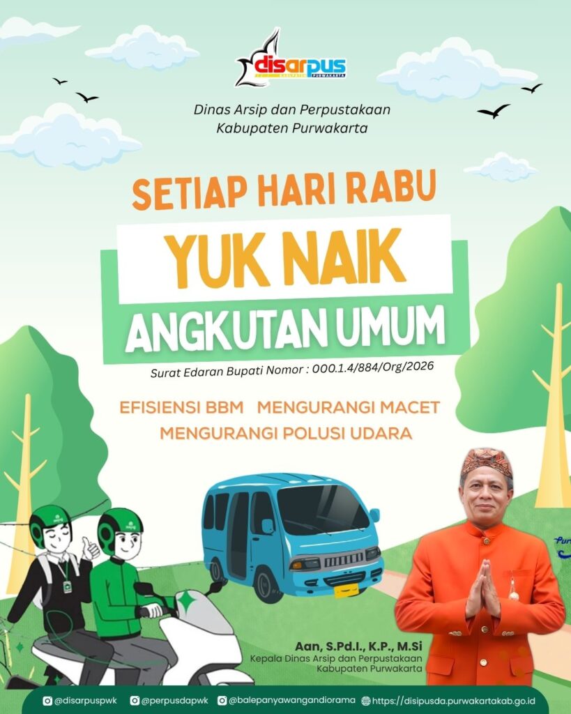 Flyer Ajakan Menggunakan Angkutan Umum Disarpus