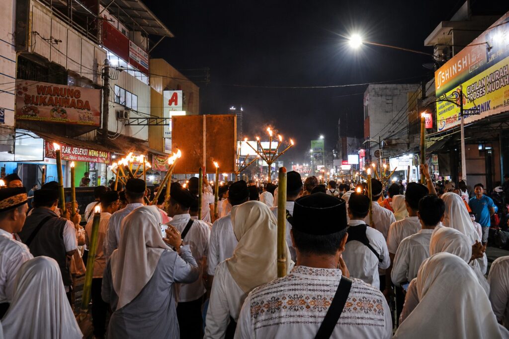 Pawai Obor 1448H Kabupaten Purwakarta