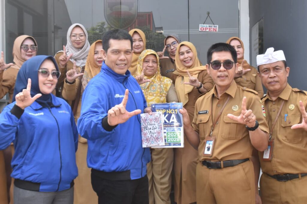 Dukungan CSR Buku Perpustakaan dari PT Indorama Synthetics Tbk