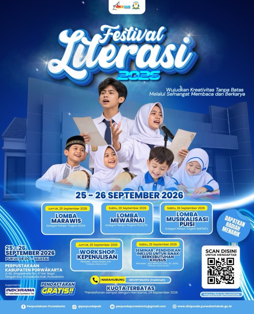 Festival Literasi Tahun 2026 Kabupaten Purwakarta
